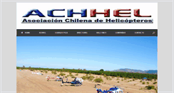 Desktop Screenshot of achhel.cl